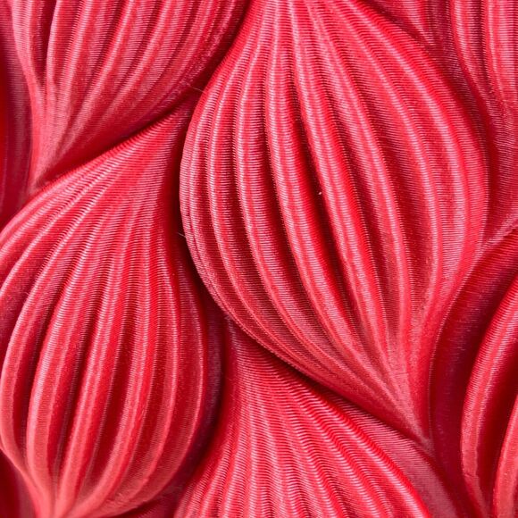 Bold Textured Planter, Ripple Planter Pot, Indoor Flower Pot, Modern Succulents - Picture 5 of 9